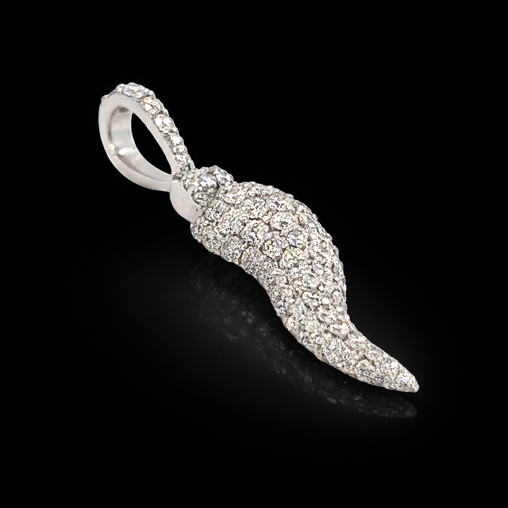 Diamond Cornicello Charm