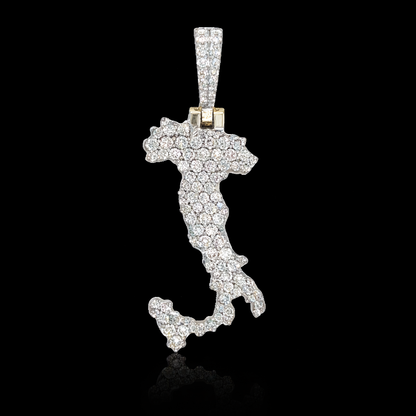 Diamond Italian Pendant