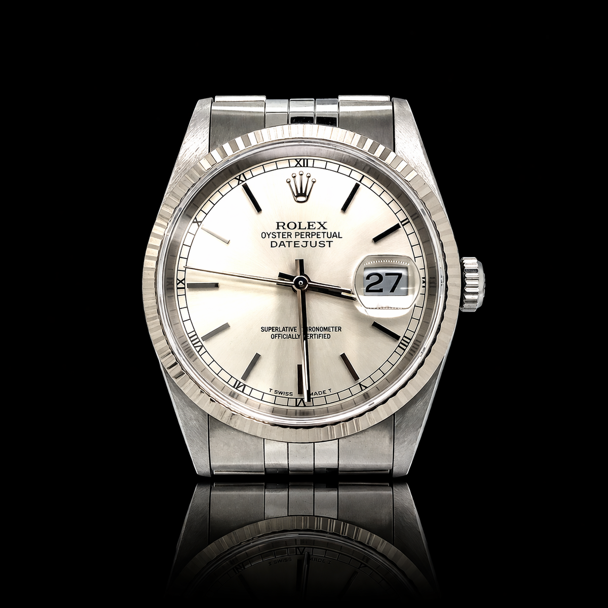 Steel Rolex Datejust 36MM Jubilee