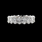 Oval-Cut Eternity Lab Diamond Ring