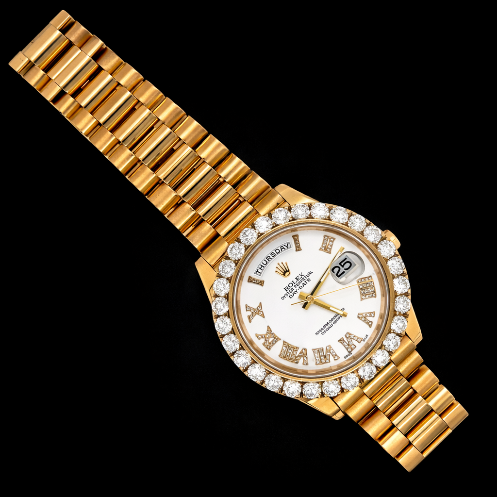 Rolex Day-Date 40MM Diamond Bezel
