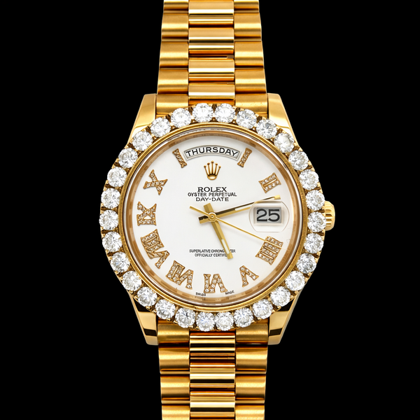 Rolex Day-Date 40MM Diamond Bezel