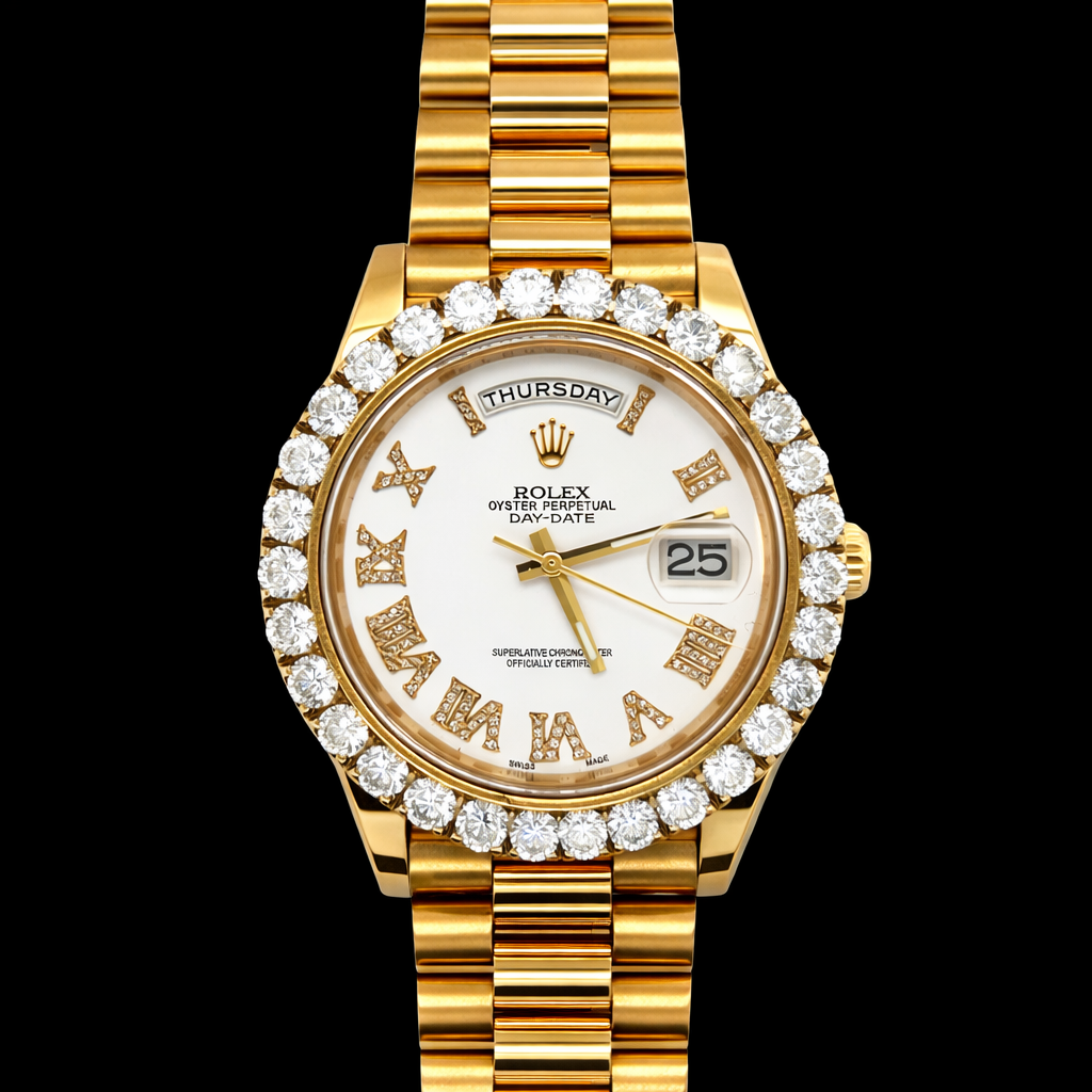 Rolex Day-Date 40MM Diamond Bezel