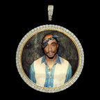 XL Diamond Photo Pendant