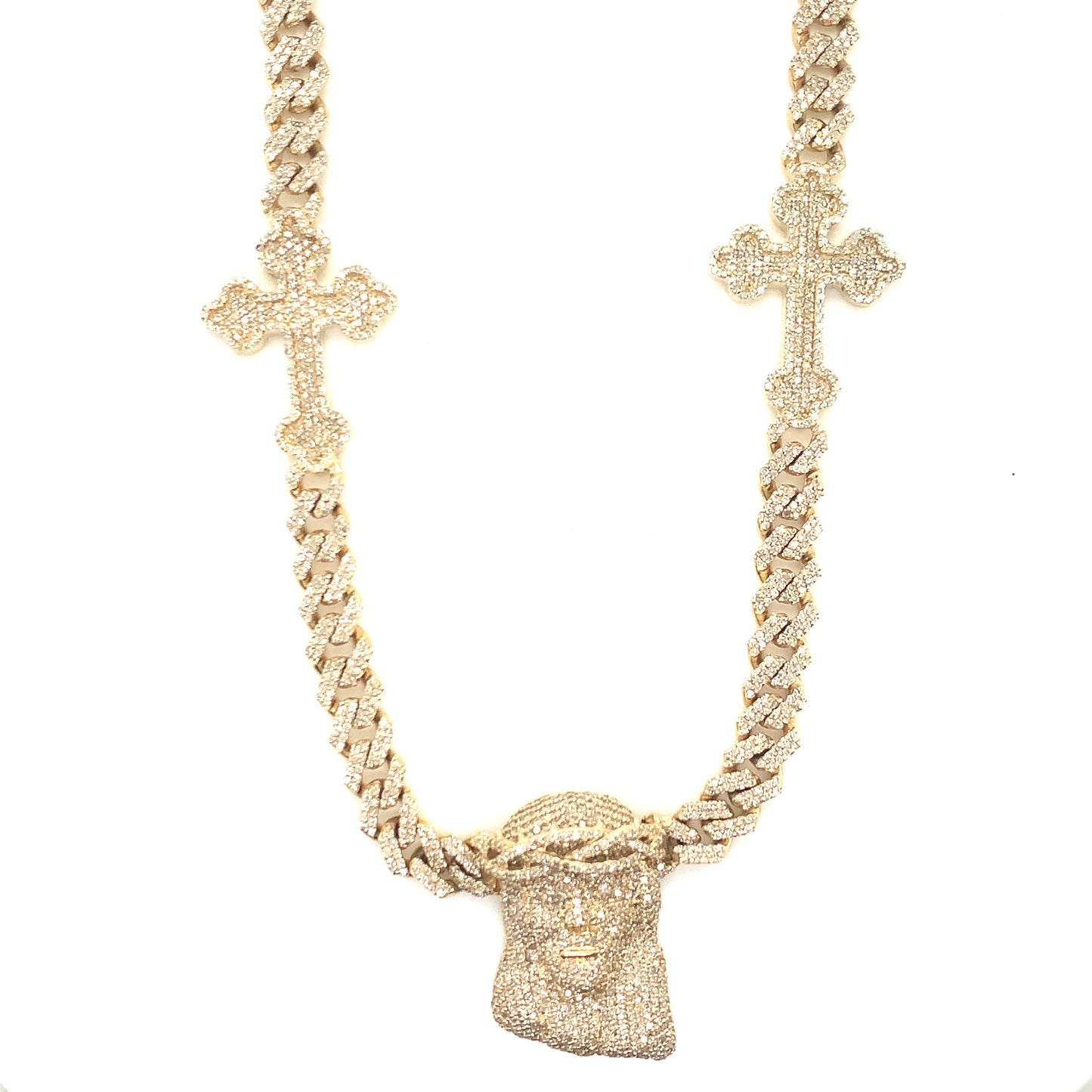 Diamond Cuban Link Rosary
