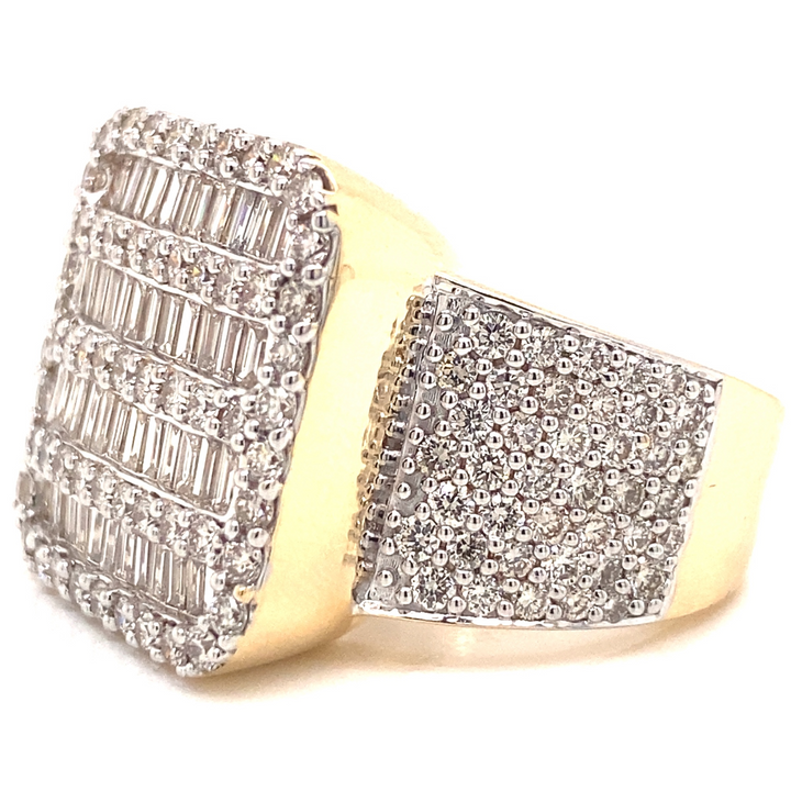 Mega Baguette Diamond Ring