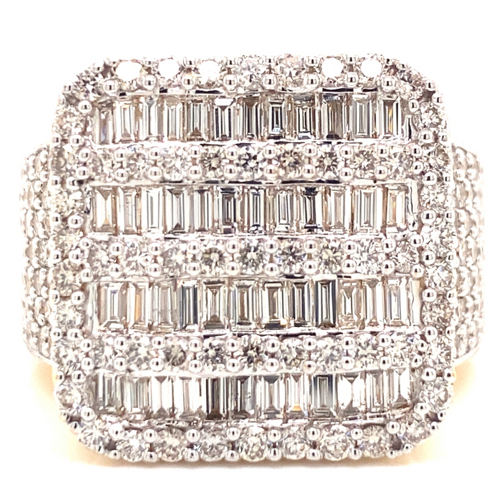 Mega Baguette Diamond Ring