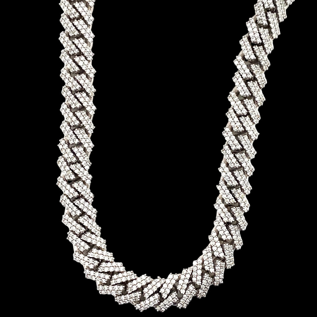 10MM Handmade Diamond Cuban Chain