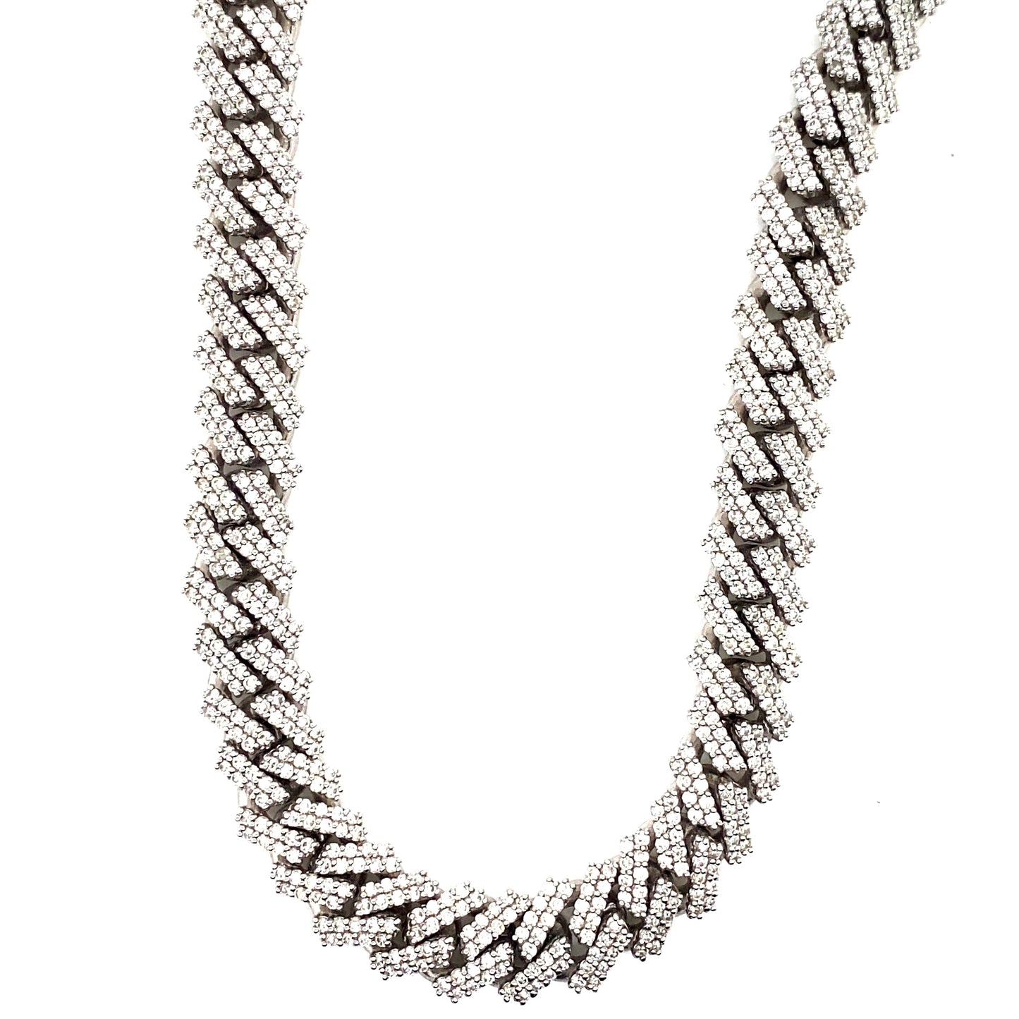 10MM Handmade Diamond Cuban Chain