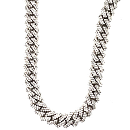 10MM Handmade Diamond Cuban Chain