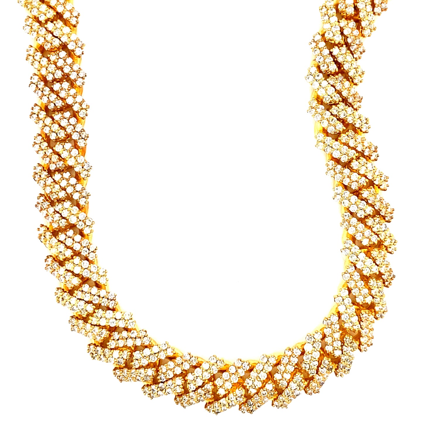 10MM Handmade Diamond Cuban Chain