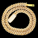 10MM Handmade Diamond Cuban Chain
