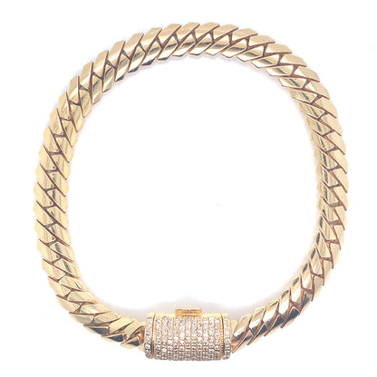 Tight Cuban Link Bracelet