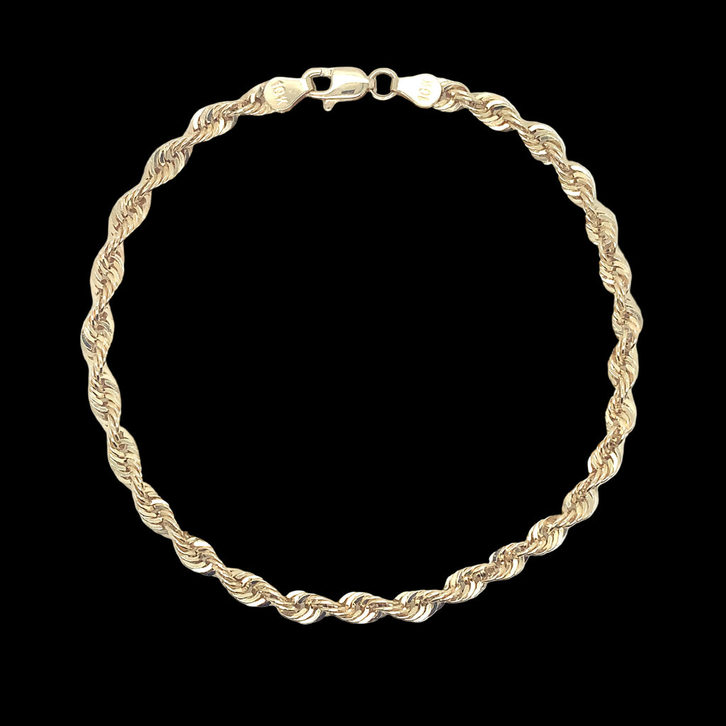 Gold Rope Bracelet