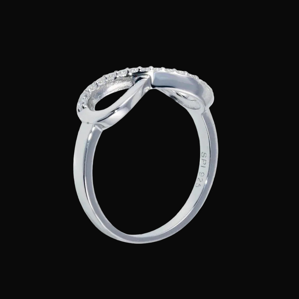 Silver Infinity Ring