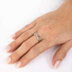 Silver Infinity Ring
