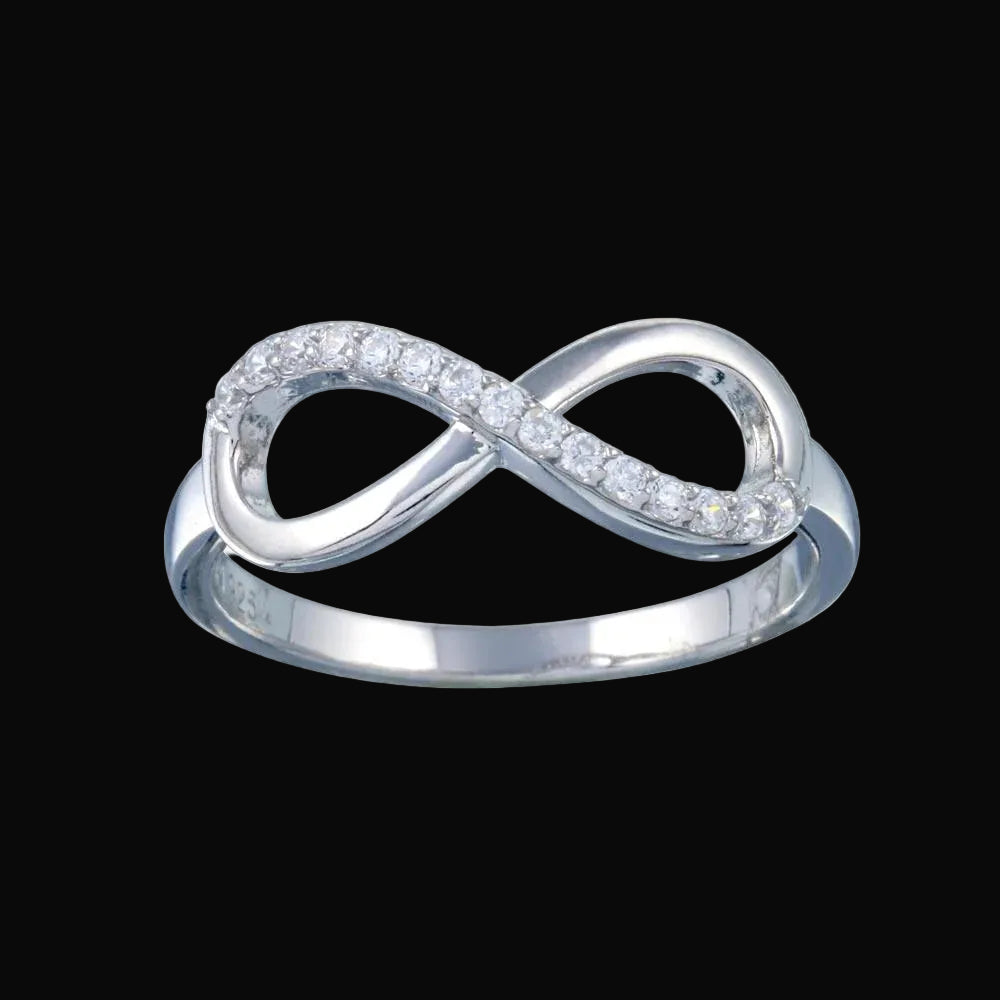Silver Infinity Ring