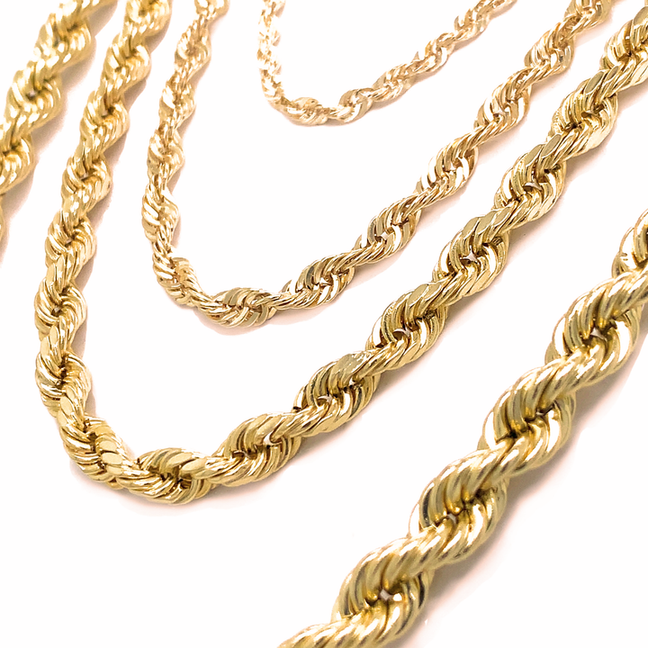 Rope Chains – Rocco's Jewelry
