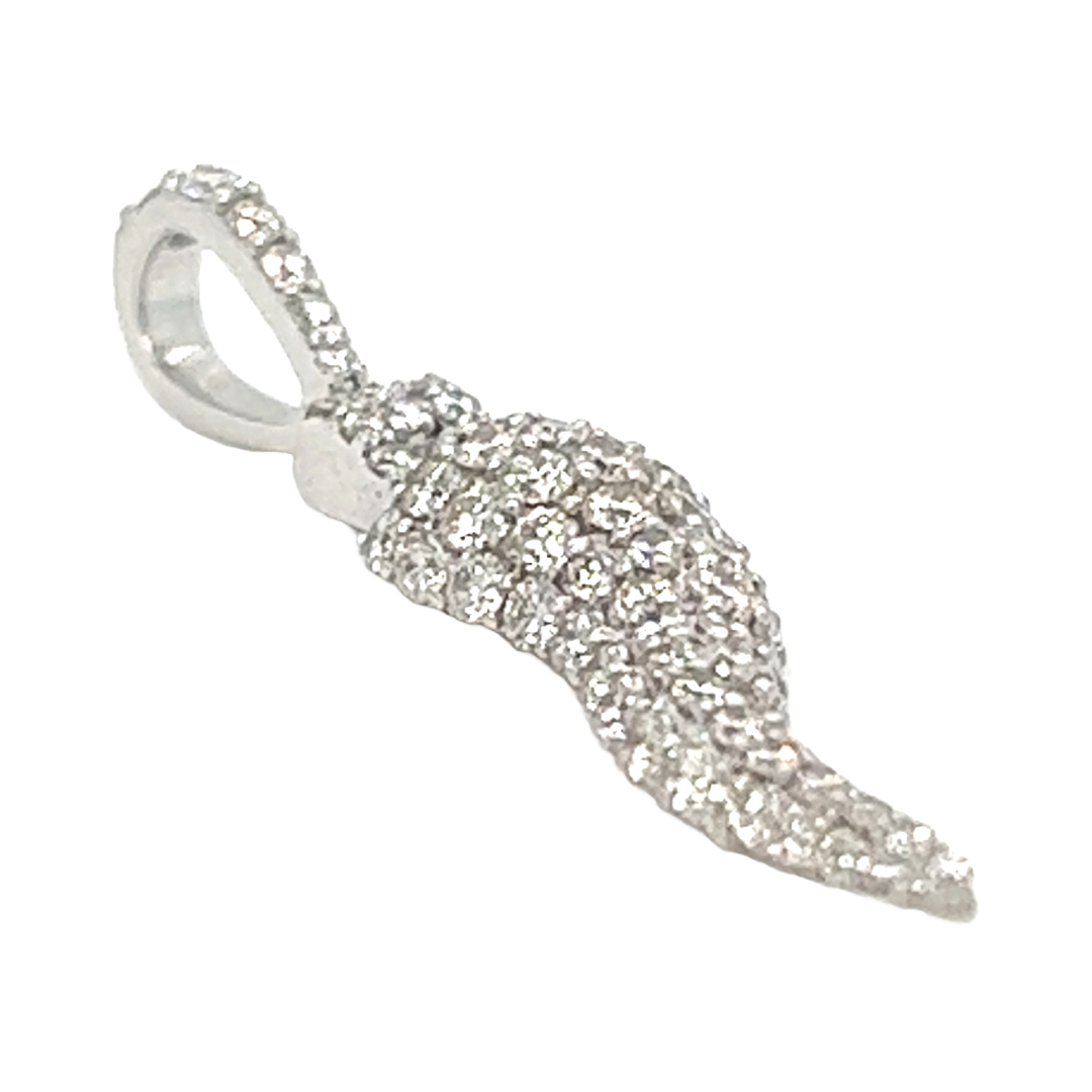 Small Diamond Italian Horn