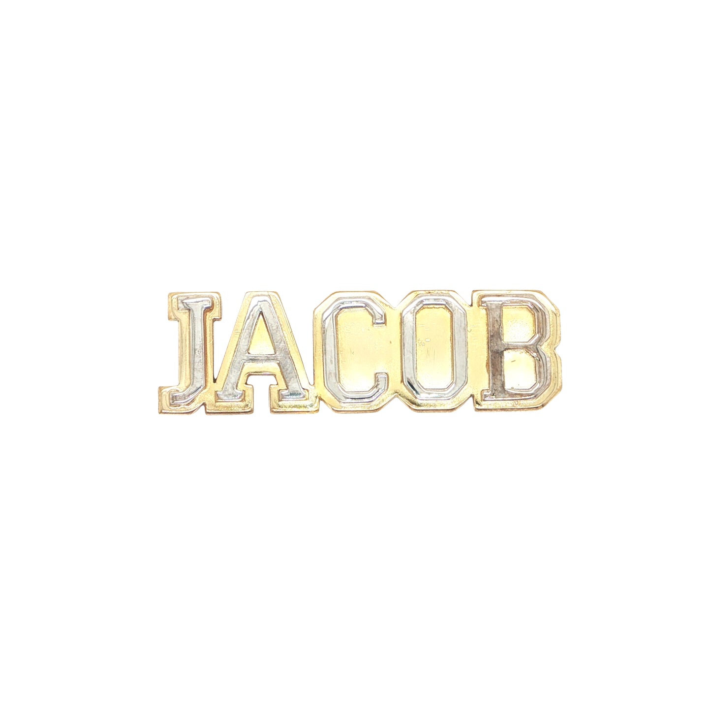 Custom Name Necklace in 14KT Gold