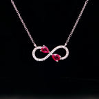 Infinite Ruby Necklace