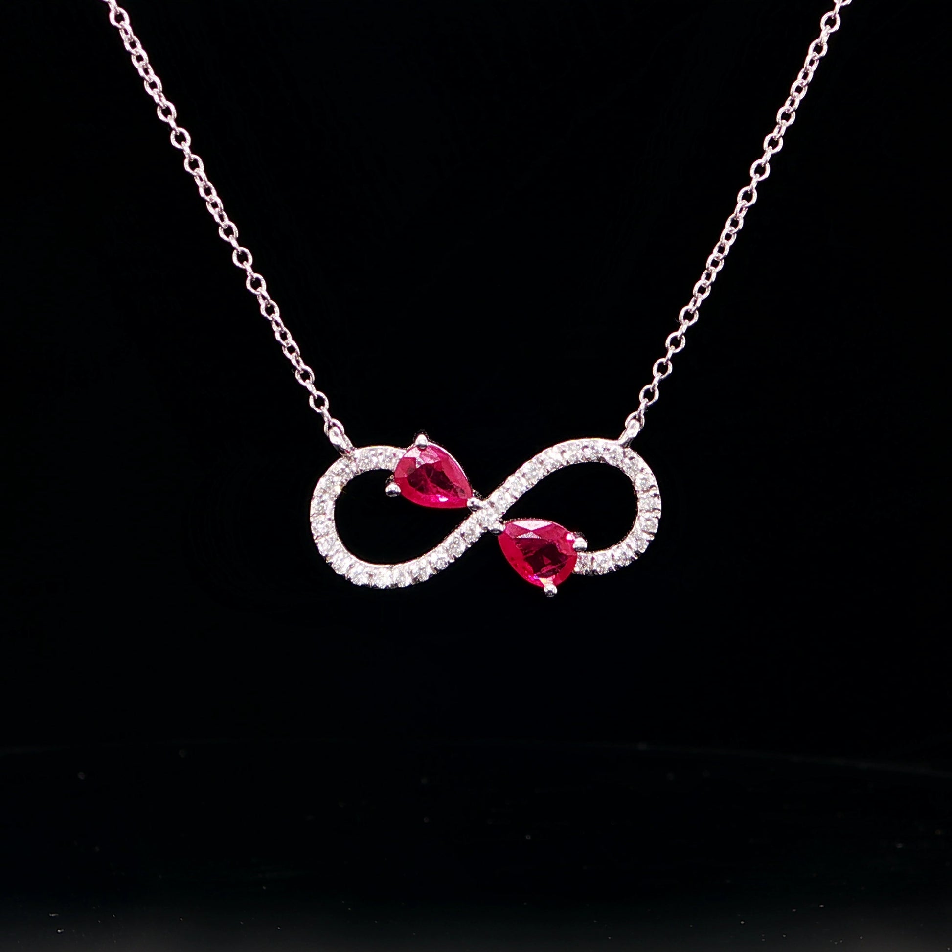 Infinite Ruby Necklace