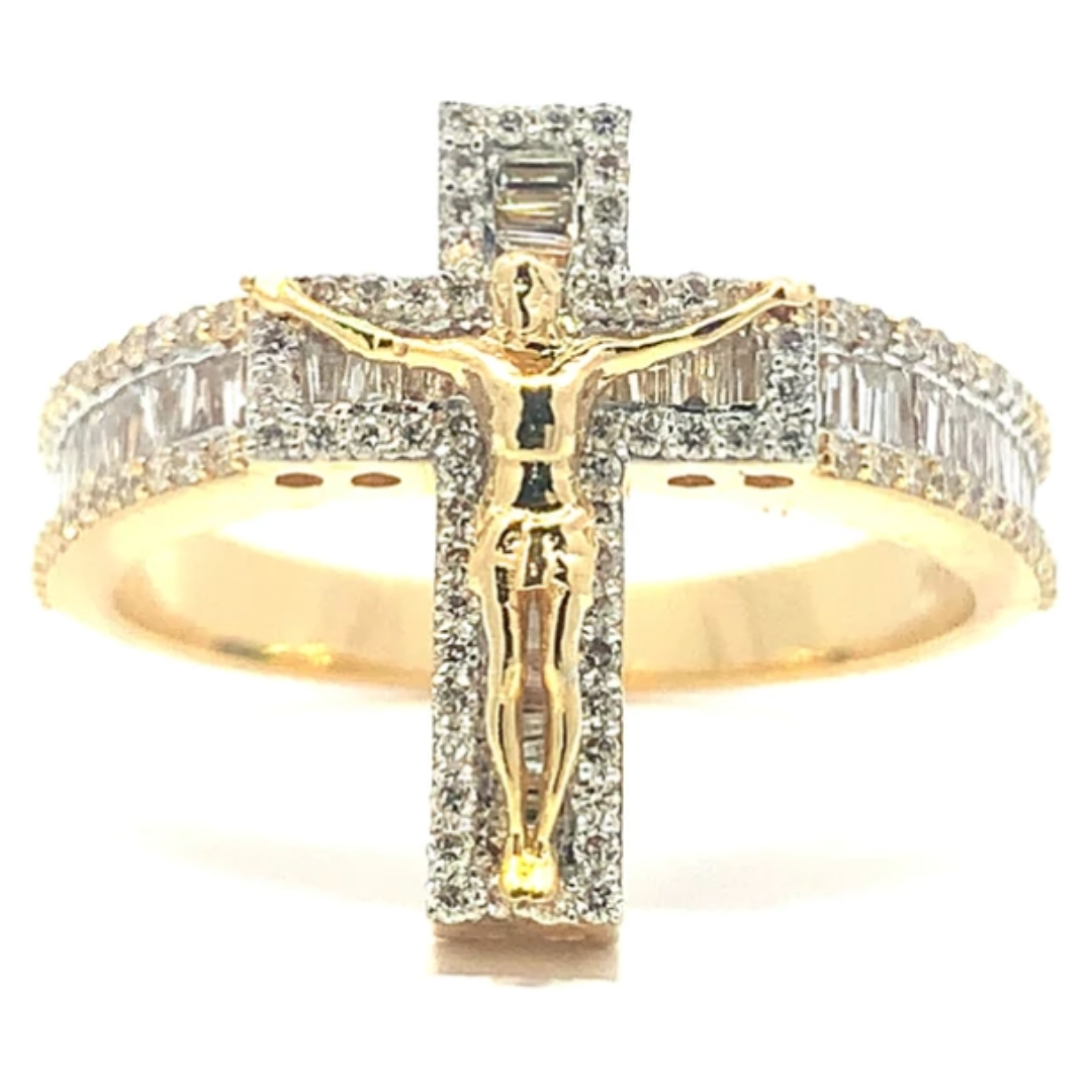 Medium Crucifix Ring