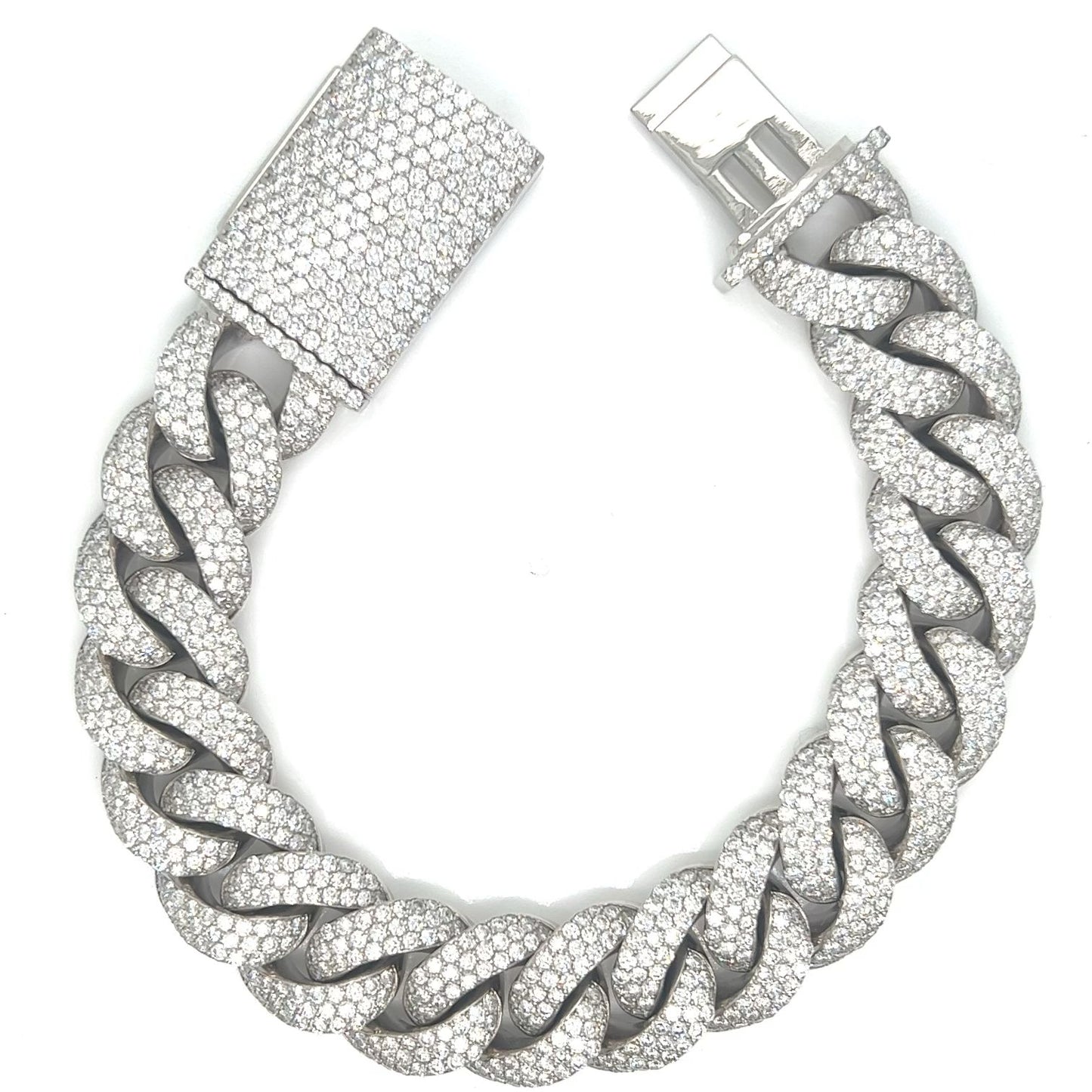15MM Miami Cuban Link Bracelet