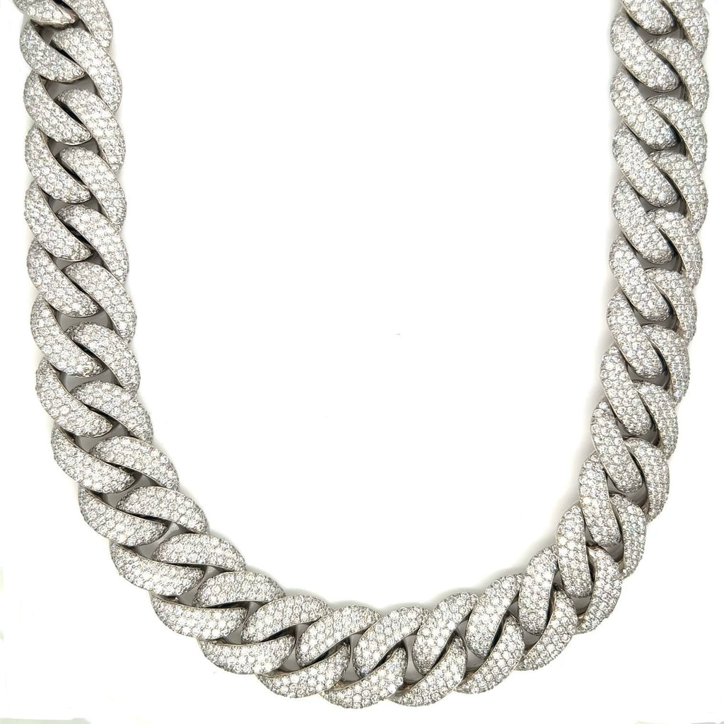 Pavé Diamond Miami Cuban Link