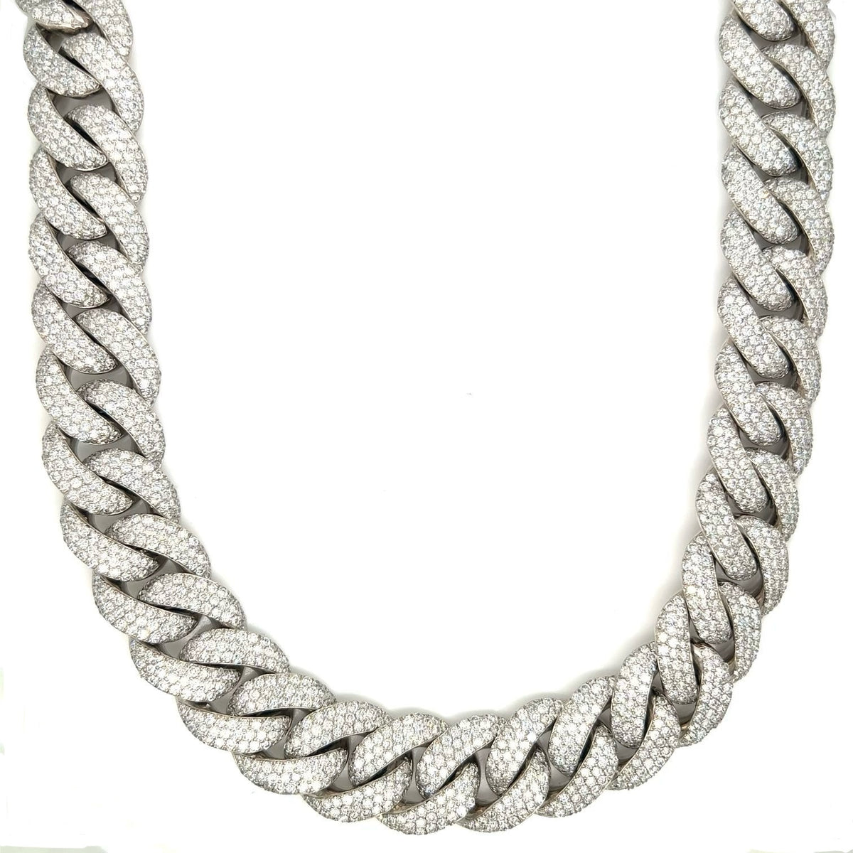 Pavé Diamond Miami Cuban Link