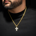 Baguette Diamond Cross Pendant