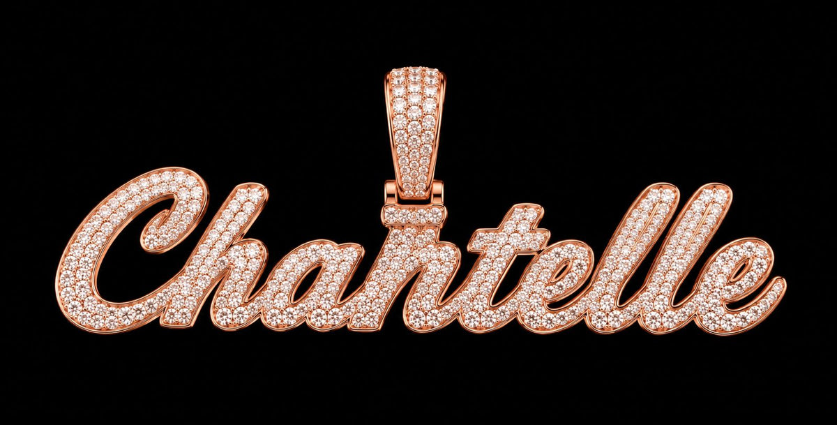 Script Rose Gold