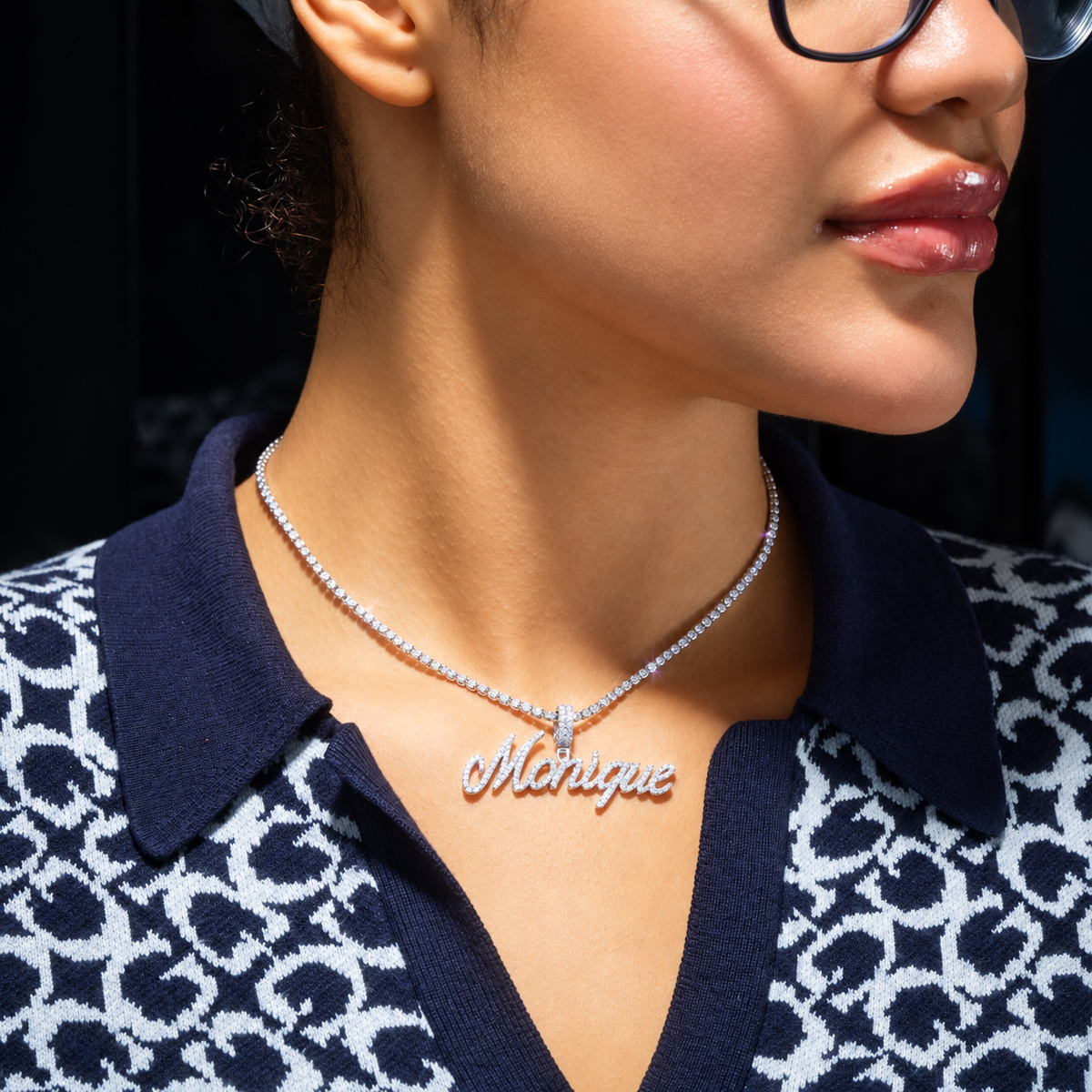 Diamond Name Necklace