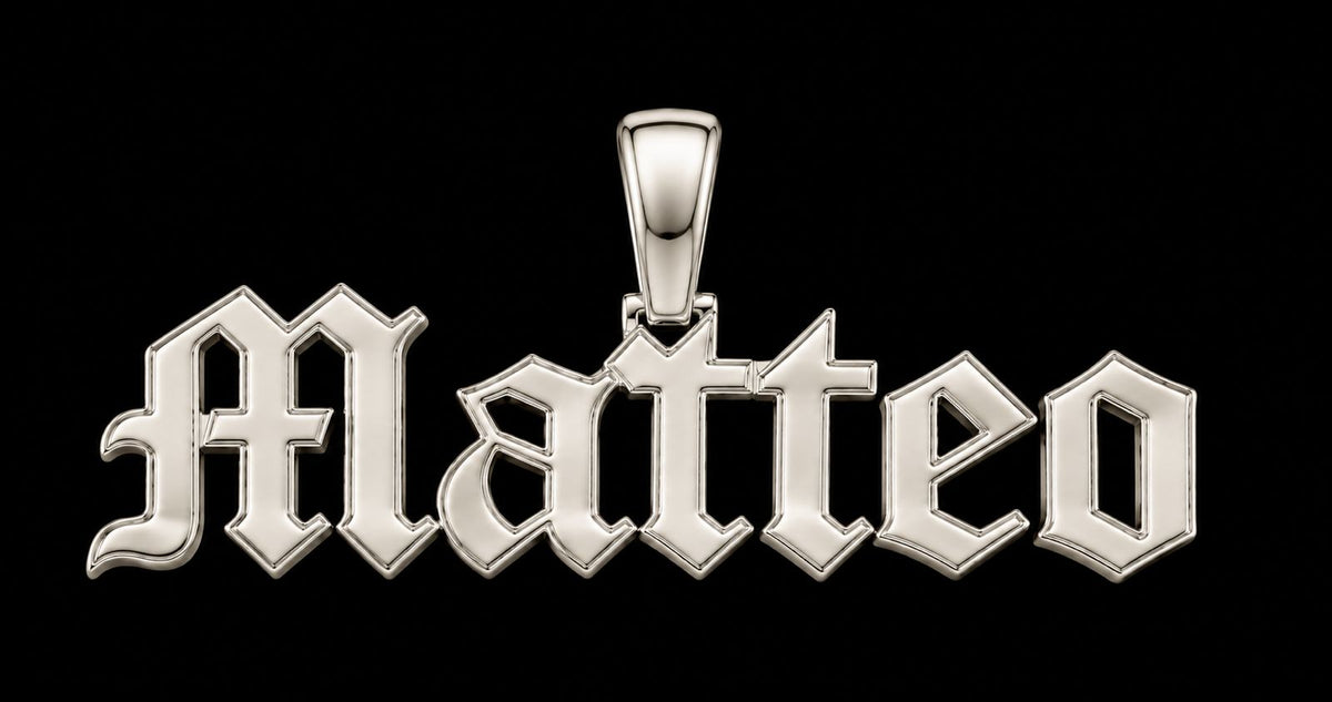 Custom Gold Nameplate