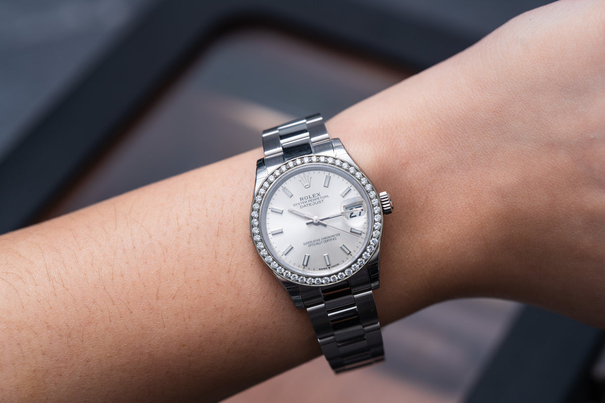 Diamond Bezel Rolex Datejust 31MM