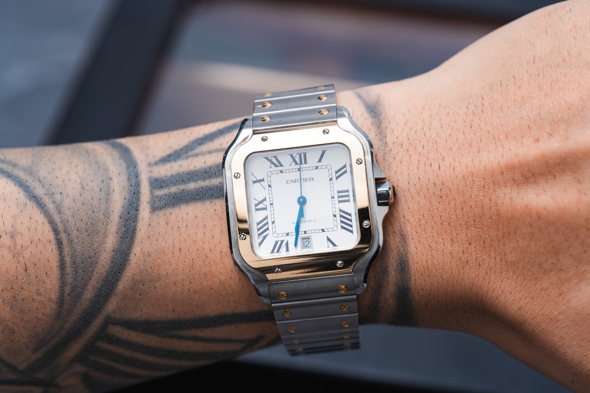Cartier Santos Large Two Tone