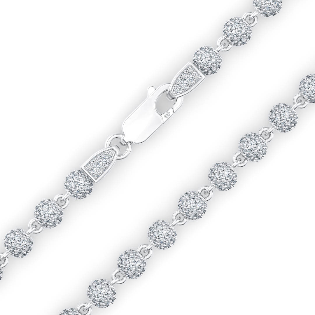 DIAMOND BALL BRACELET (4mm)