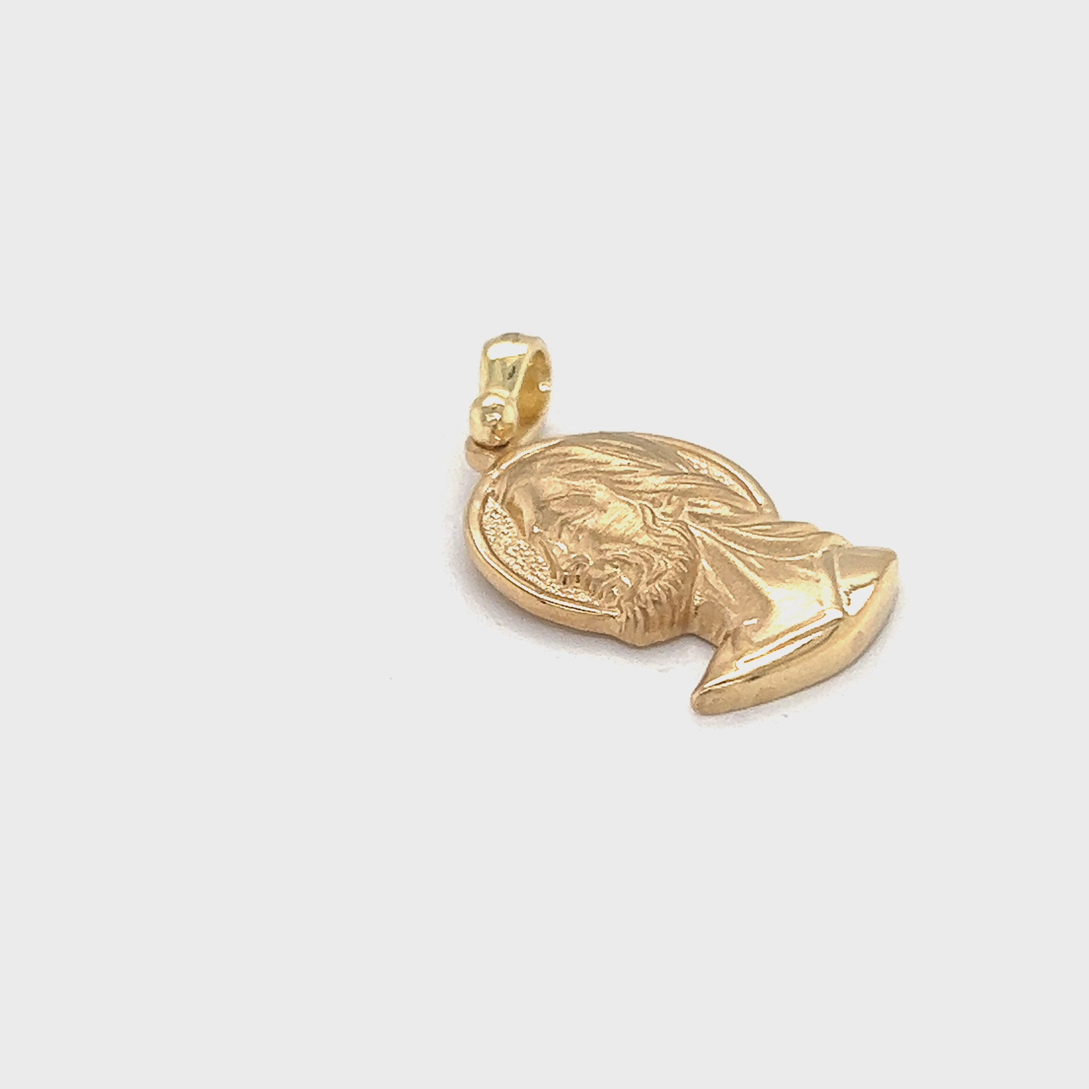 18KT Jesus Pendant