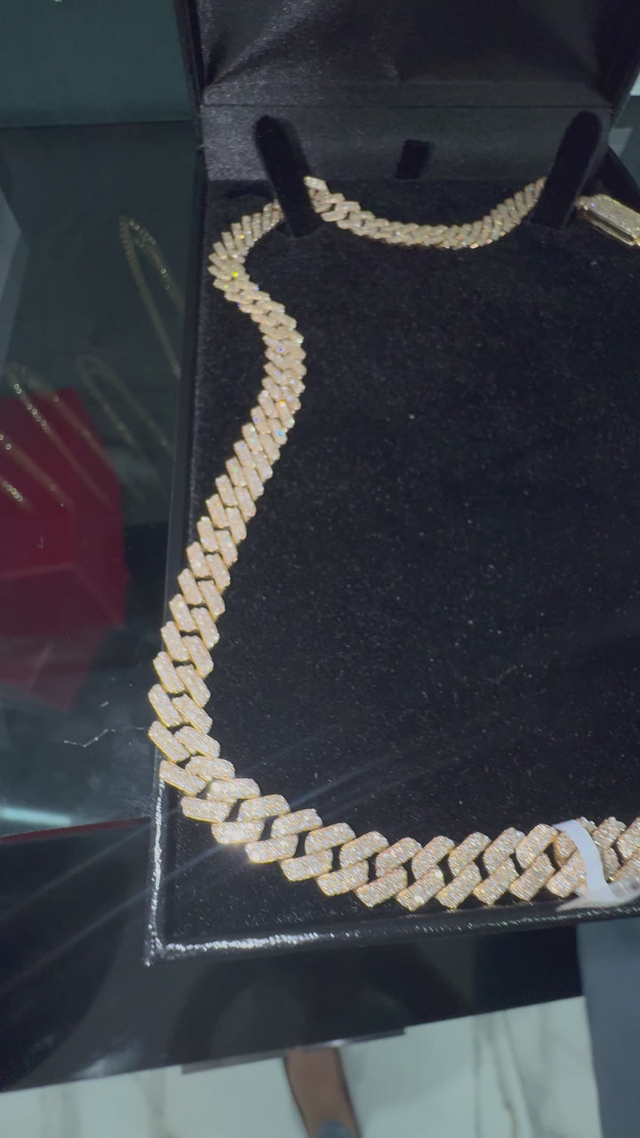 8MM VS2 Diamond Cuban chain