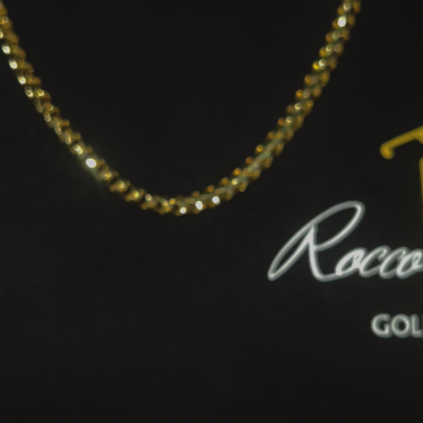 6MM Franco Chain 14kt Solid Gold