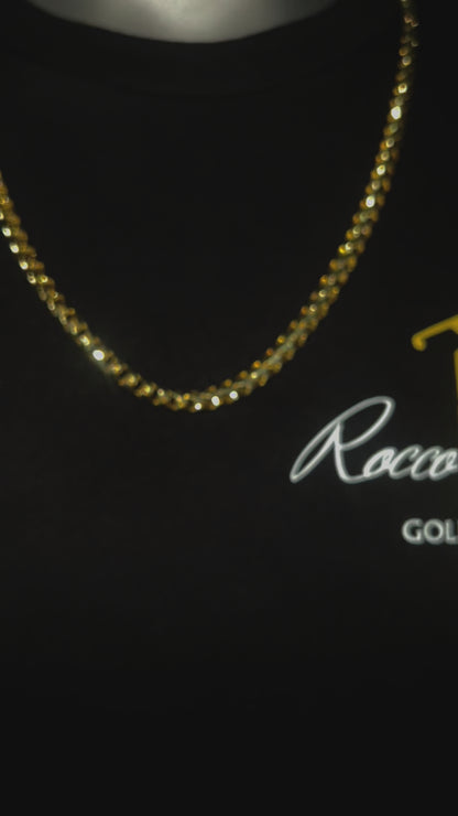 6MM Franco Chain 14kt Solid Gold