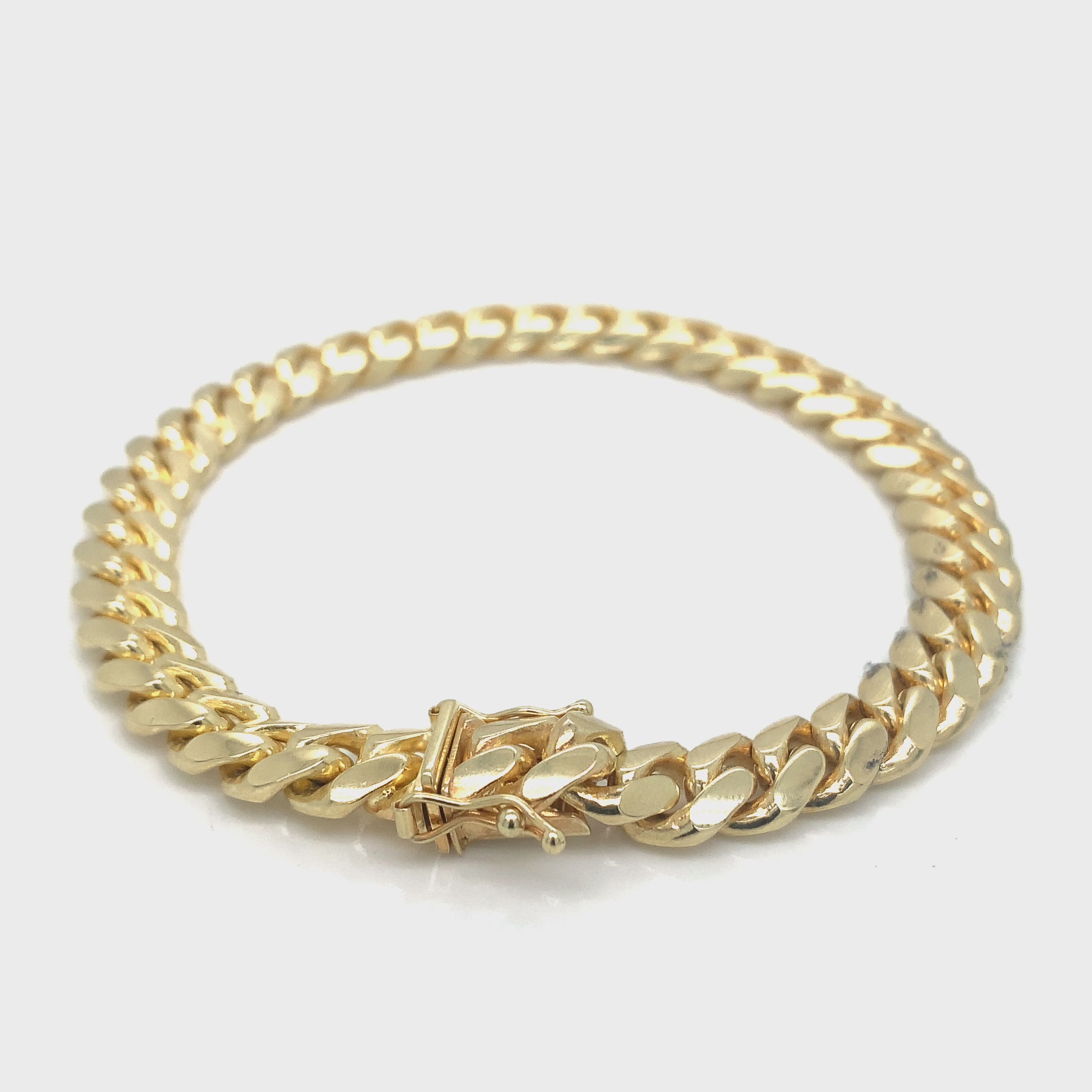Cuban Link Gold Bracelet