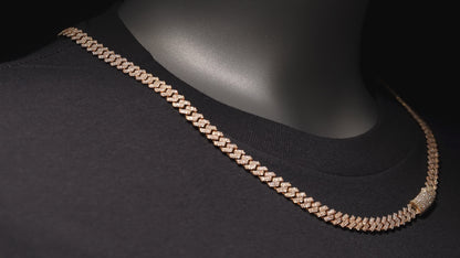 8MM Diamond Cuban Chain