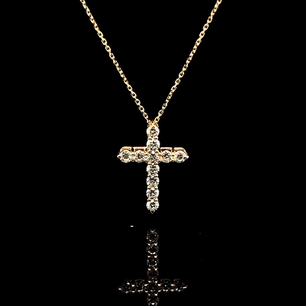 Timeless Diamond Cross