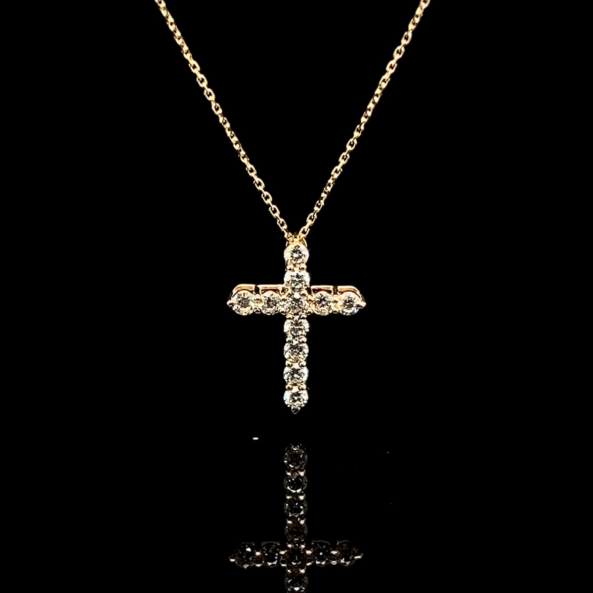 Timeless Diamond Cross