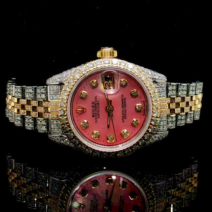 Rolex Datejust 26MM Diamond 9 CTW