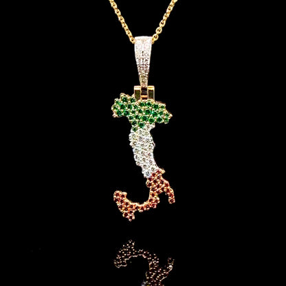 Diamond and Gem Italy Pendant