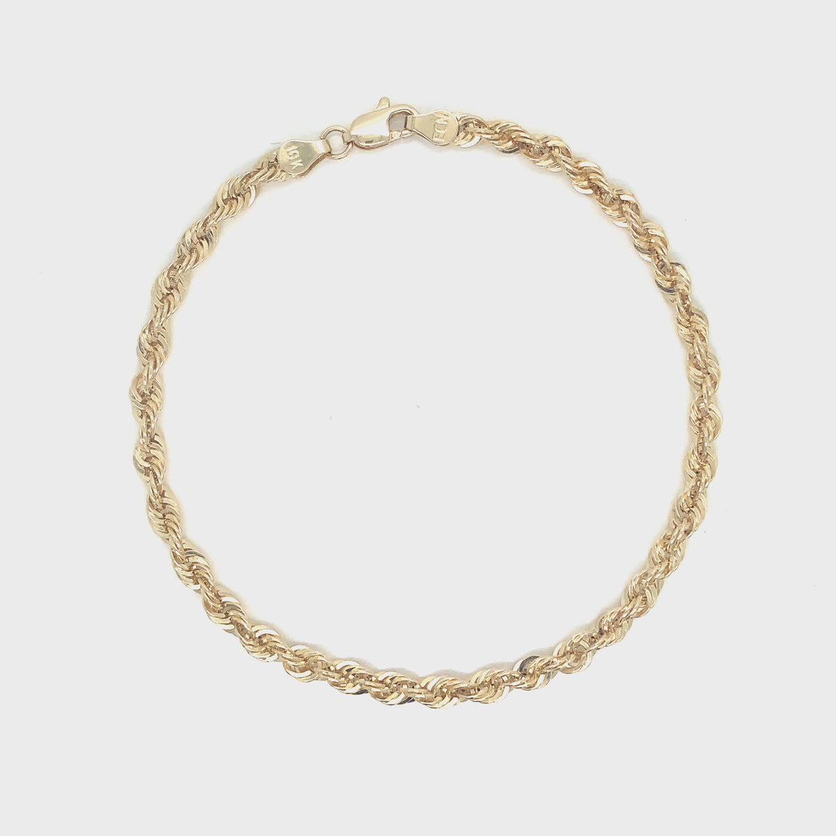 Gold Rope Bracelet