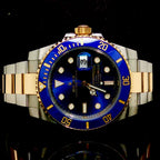 Two Tone Gold Rolex Submariner “Bluesy”
