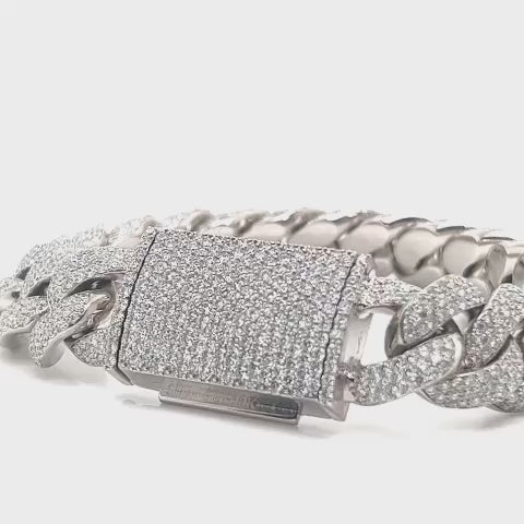 15MM Miami Cuban Link Bracelet